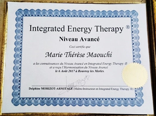 Soins de libérations énergétiques IET - à Caen - Thérapeute Marie-Thérèse Maouchi