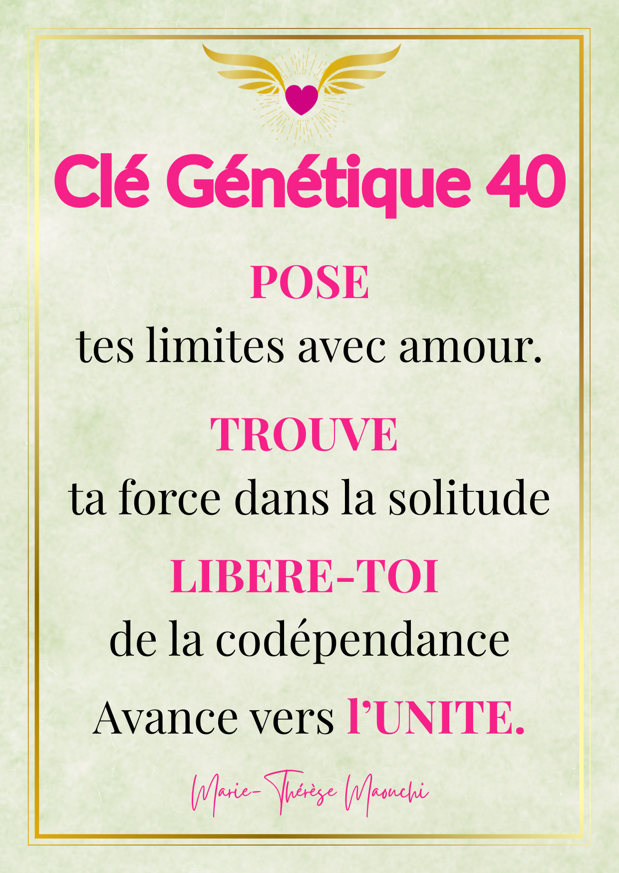 You are currently viewing Clé Génétique 40 – Sortir De La Codépendance Pour Incarner L’Être Souverain